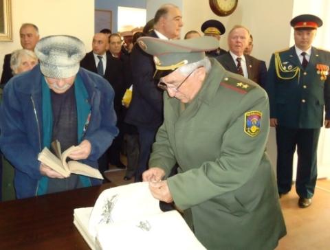 В музее военной базы ЮВО в Армении открыта выставка, посвященная Победе в Великой Отечественной войне