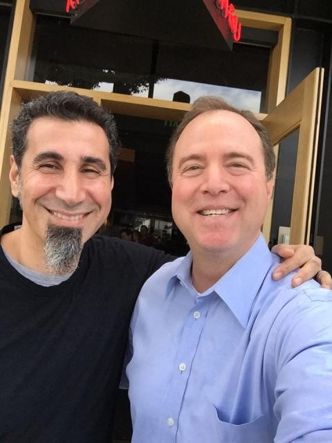Adam Schiff and Serj Tankian talk about System of a Down’s concert in Yerevan