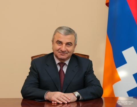 ԼՂՀ ԱԺ նախագահը շնորհավորական ուղերձ է հղել վարչապետ Արայիկ Հարությունյանին