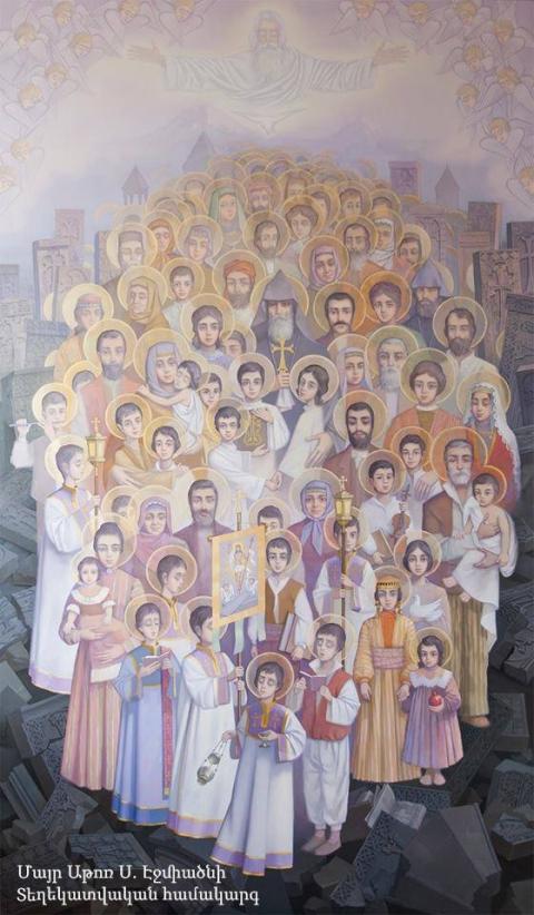 Հայոց Ցեղասպանության նահատակների սրբապատկերը կտարվի տարբեր եկեղեցիներ