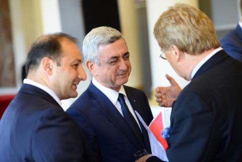 Serzh Sargsyan participates in EPP Summit 