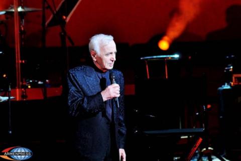 Charles Aznavour to perform concert in London’s Royal Albert Hall