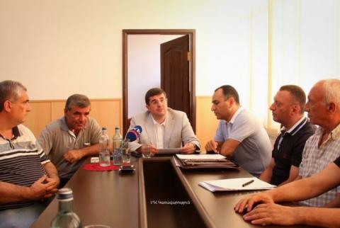 Արցախի Մարտակերտ շրջկենտրոնի բնակչությունը շուտով մշտական ջուր ունենա. Արայիկ Հարությունյան