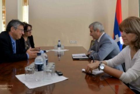 ԼՂՀ ԱԺ նախագահ Աշոտ Ղուլյանը հանդիպել է Ամերիկայի հայկական համագումարի ներկայացուցիչների հետ