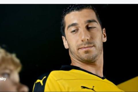 Henrikh Mkhitaryan stars in new Sky ad