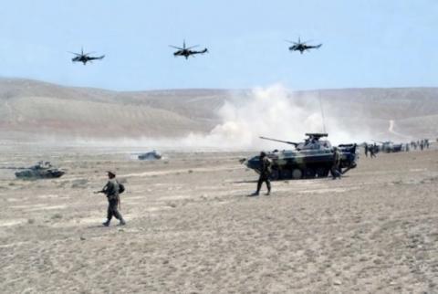 Азербайджанская армия проводит в Нахиджеване стратегические военные учения