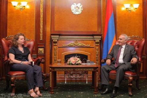 Հայաստանը կարևորում է Եվրոպայի խորհրդի հետ համագործակցությունը. ԱԺ նախագահ 