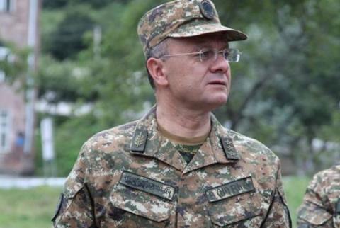 Armenian Minister of Defense visits frontline