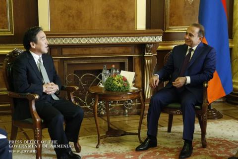 Armenian PM considers activation of Armenia-Japan economic relations necessary