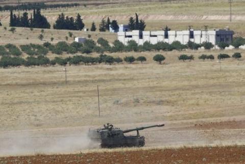 Shooting between IS and Turkish border protecting units on Turkey-Syria border