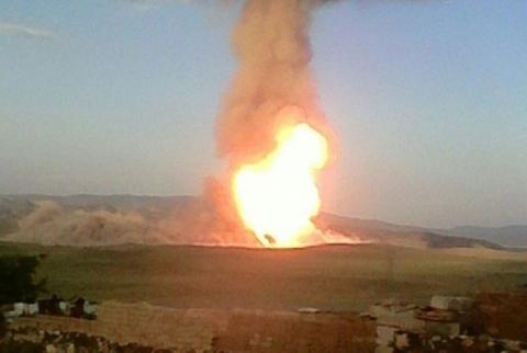 В Турции взорвали турецко-иранский газопровод