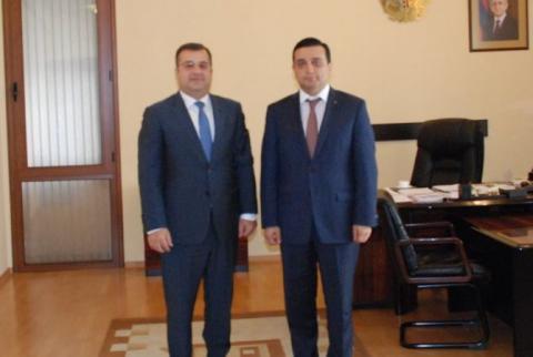 Health Minister of Republic of Armenia receives Armenia's Ambassador to Sweden  