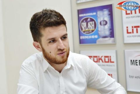 Armenian representative in “New Wave” song contest  feels proud and excited