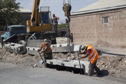 Արմավիրի մարզում հիմնանորոգվում է 15կմ երկարությամբ միջհամայնքային ճանապարհ