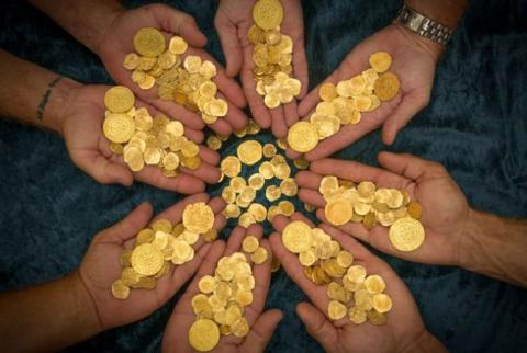Дайверы обнаружили золото испанских галеонов на 4,5 миллиона долларов