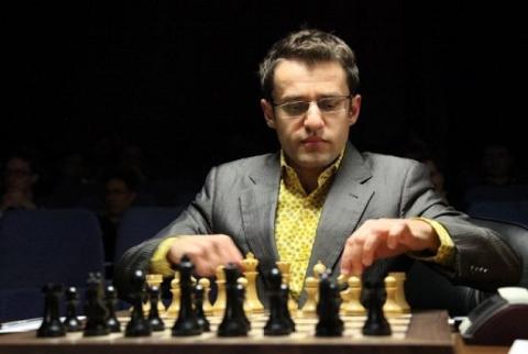 Grand Master Levon Aronian - sole leader in Sinquefield Cup