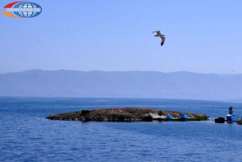 Lake Sevan level is 5 cm higher than last September
