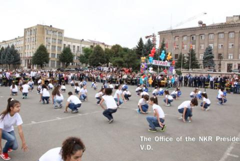 Bako Sahakyan considers physical education one of main preconditions of Artsakh progress