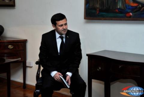 Ambassador of Turkmenistan wants to develop Armenia-Turkmenistan tourism relations