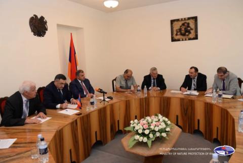 Արամայիս Գրիգորյանը Վայոց ձորում քննարկել է մարզի բնապահպանական խնդիրները