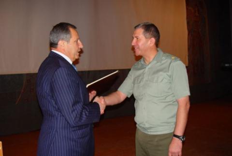 Command of third army corps of Armenian Armed Forces encouraged 30 servicemen who distinguished in military service