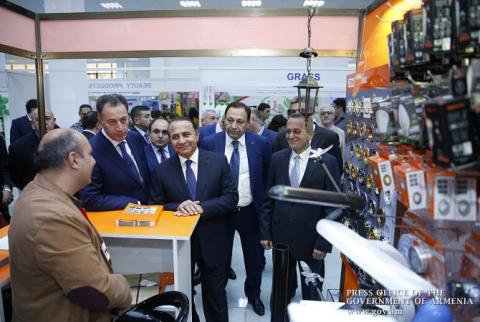 Armenian PM attends opening of “PanArmenian Expo 2015”