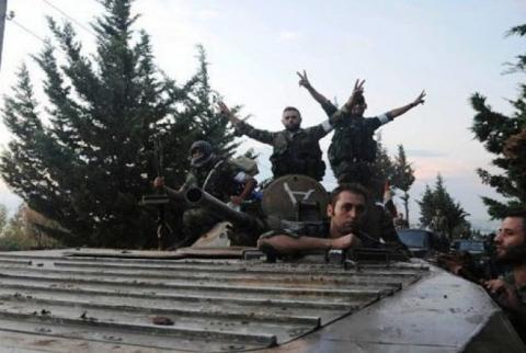 الجيش السوري يقضي على أعداد من الإرهابيين و يسقط طائرة استطلاع