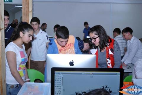 Armenian pupils create games by programs of Massachusetts Institute of Technology 