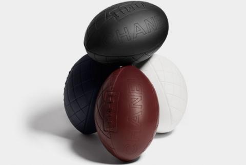 Chanel created rugby ball