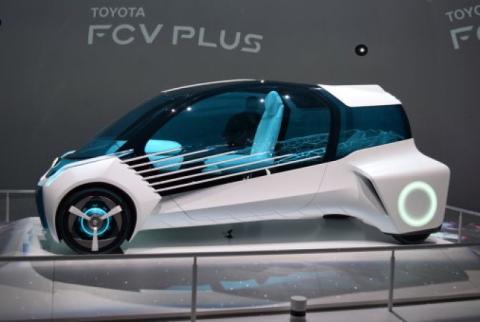 Toyota represented hydrogen-powered car in Tokyo Motor show