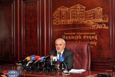 Фракция «Армянский национальный Конгресс» предлагает использовать метод опущения пальцев в чернила