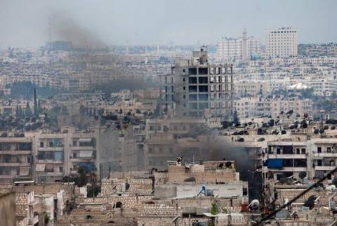 First trucks reach Aleppo after main road liberation