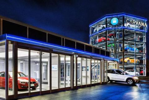 Automobiles are already sold through vending machines in USA