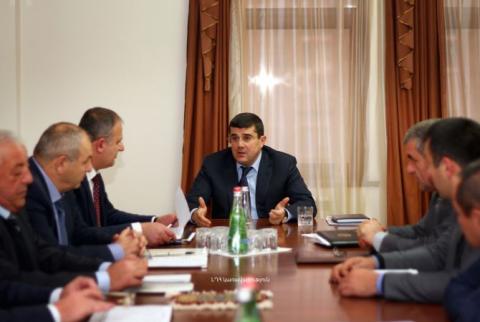 Արայիկ Հարությունյանի մոտ քննարկվել է մկնանման կրծողների դեմ պայքարիհարցը