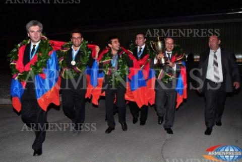 Мужская сборная Армении по шахматам стала вице-чемпионом Европы