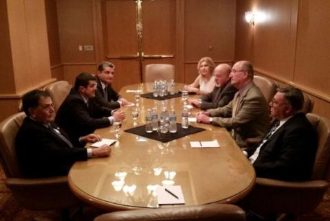 Prime Minister of Artsakh Arayik Haroutyunyan held meetings in Los Angeles 