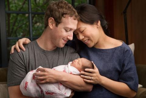 Mark Zuckerberg becomes a dad: He promises to donate 99% of Facebook stock to charity