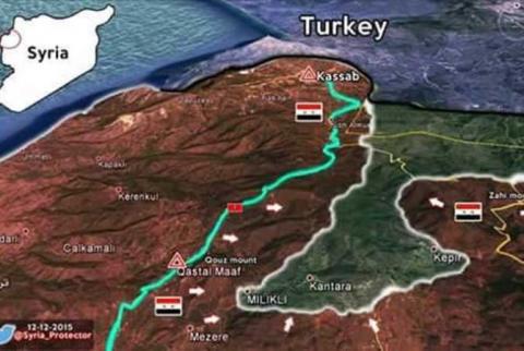 Kesab-Latakia highway is liberated