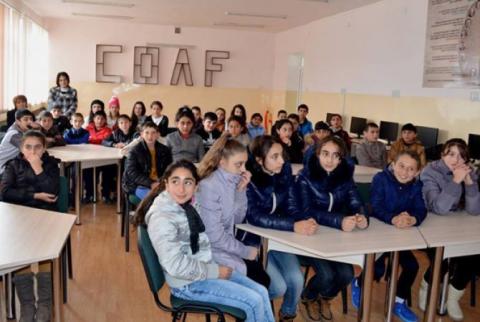 Love towards IT is inseminated still in schools in Armenia