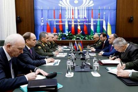 Министры обороны Армении и Беларуси подписали План двустороннего сотрудничества на 2016 год
