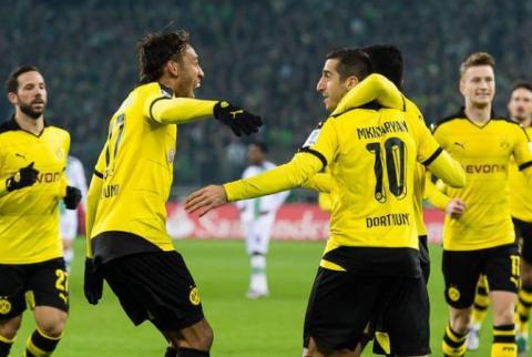 Henrikh Mkhitaryan’s goal among Bundesliga 18th round’s Top 5