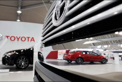 Toyota for the 4th year in a row became the leader by sales of cars