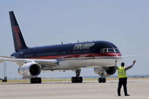 Самолет Трампа совершил экстренную посадку