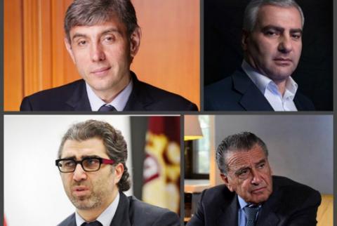 أربعة رجال أعمال أرمن ضمن قائمة الميليارديرية العالمية 