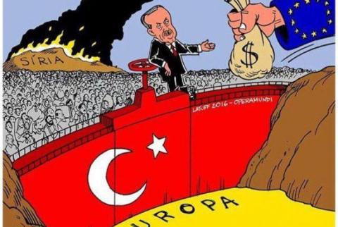 رسام كاريكاتور برازيلي يفضح إردوغان و السياسة التركية  