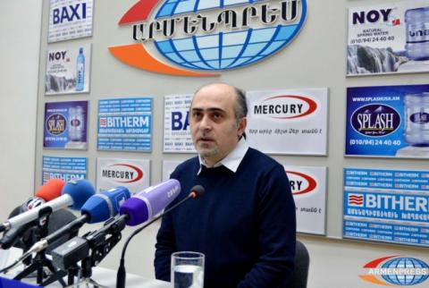 Press conference of information security expert Samvel Martirosyan