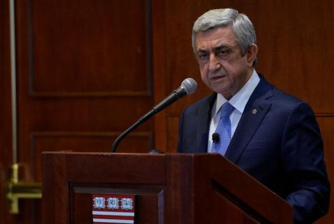 ԼՂ-ն այսօրվա Ադրբեջանի տարածքային ամբողջականության հասկացության հետ որևէ կապ չունի. Նախագահ Սարգսյան