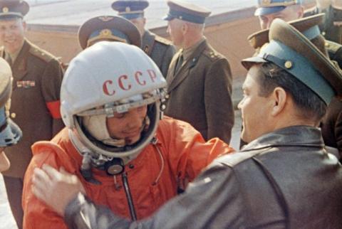 55 տարի առաջ Յուրի Գագարինը բացեց օդաչուավոր տիեզերագնացության դարաշրջանը