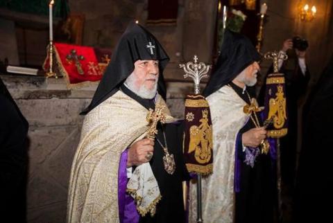 Հայոց բանակի արիասիրտ զինվորները հերոսաբար դիմակայեցին Ադրբեջանի սանձազերծած ռազմական գործողություններին. Գարեգին Բ կաթողիկոս