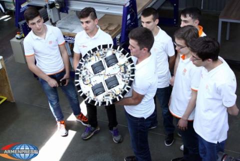 Ayb’s robotics team returns from USA with silver medal and Honda Innovation Award